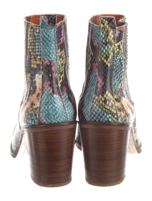 Penelope Chilvers Leather Animal Print Boots