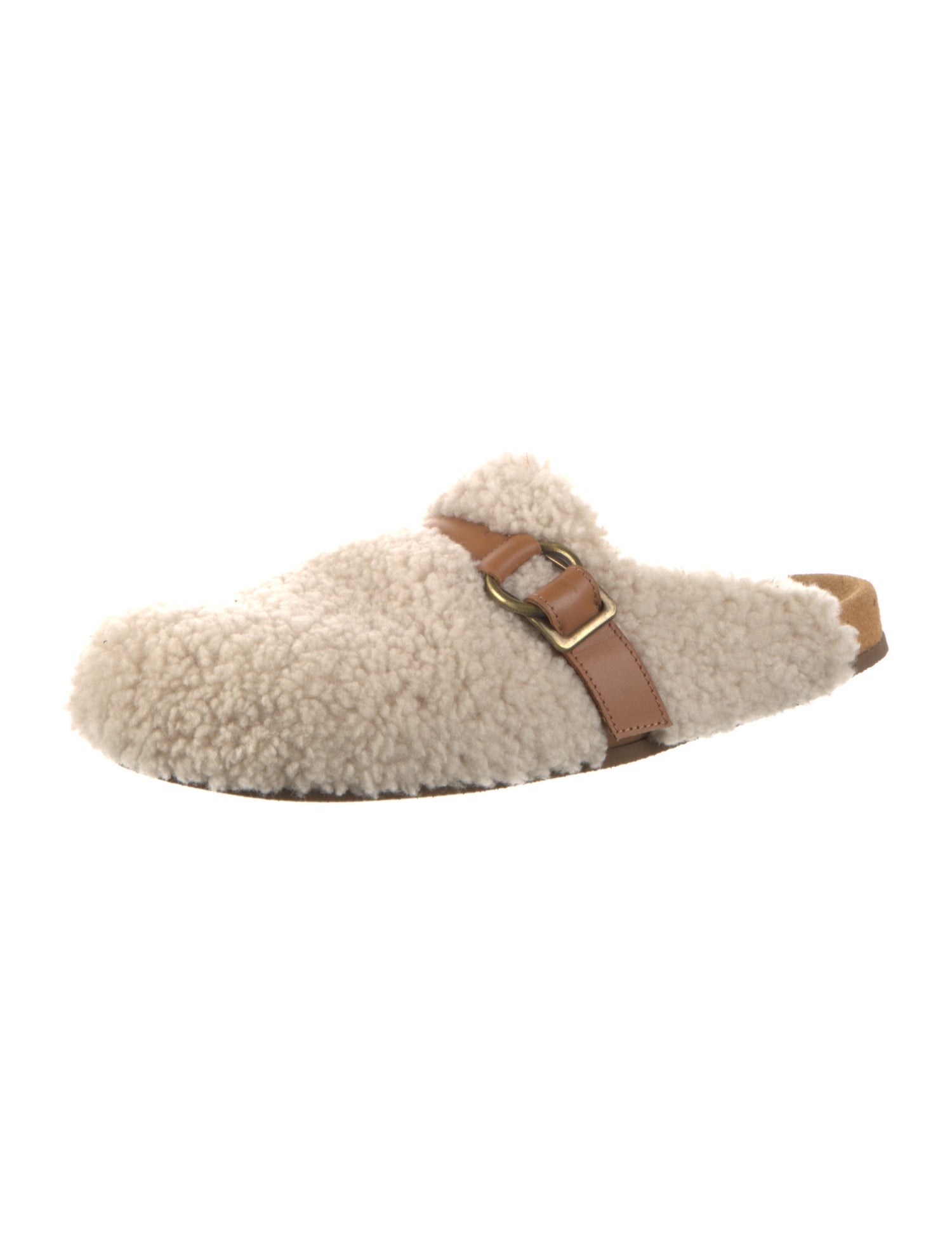 Penelope Chilvers Wool Colorblock Pattern Mules