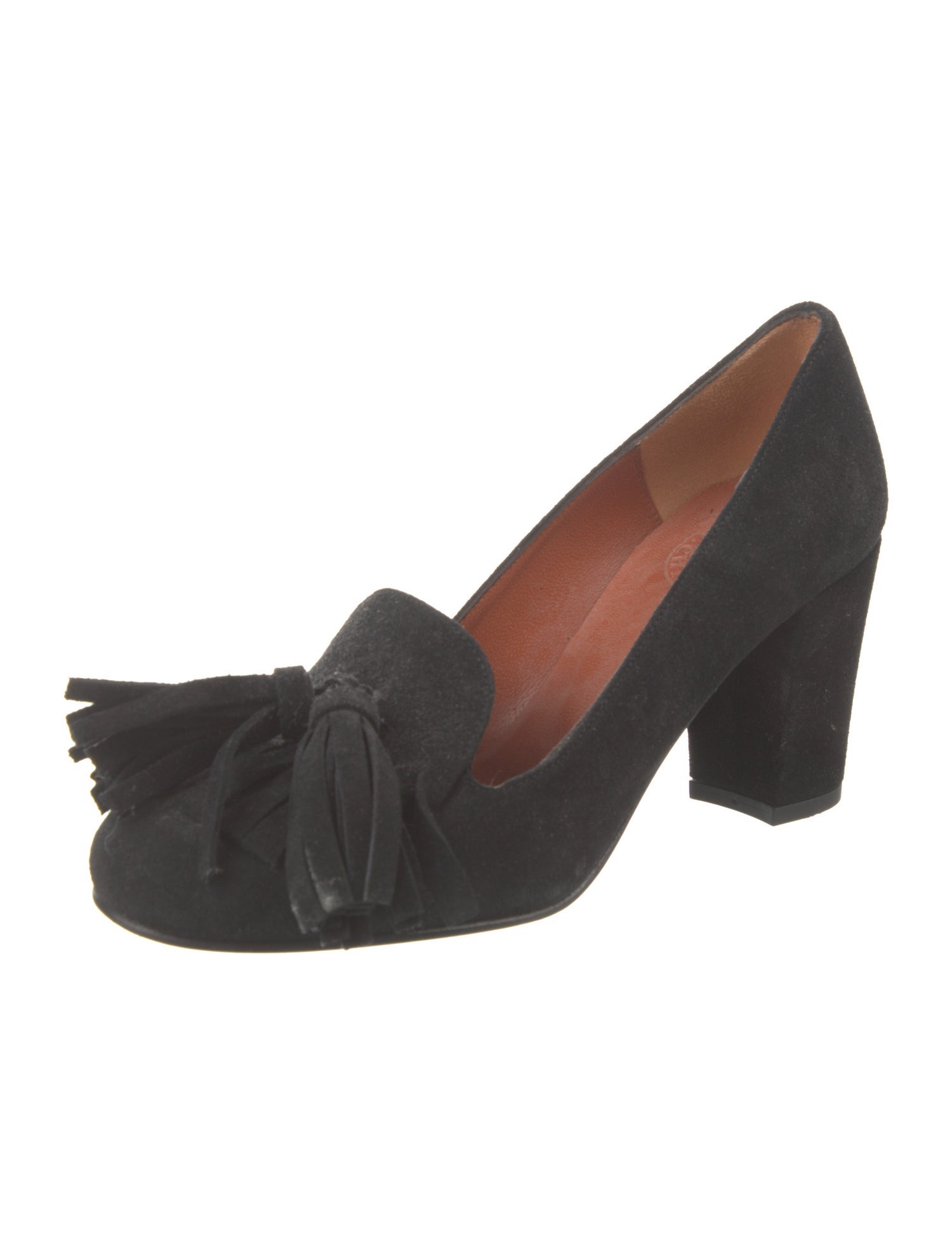 Penelope Chilvers Suede Pleated Accents Pumps