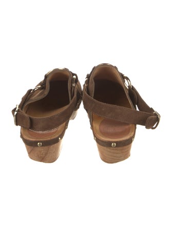 Penelope Chilvers Suede Slingback Flats