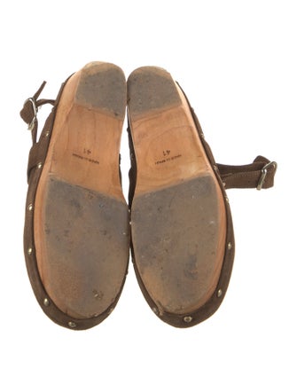 Penelope Chilvers Suede Slingback Flats