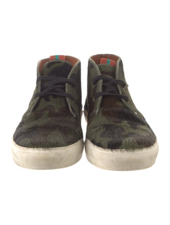 Penelope Chilvers Ponyhair Printed Sneakers