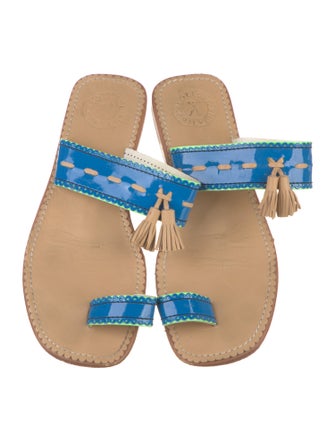 Penelope Chilvers PVC Scalloped Accent Slides