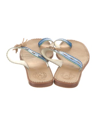 Penelope Chilvers PVC Scalloped Accent Slides