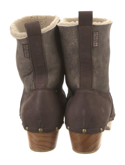 Penelope Chilvers Nubuck Studded Accents Boots