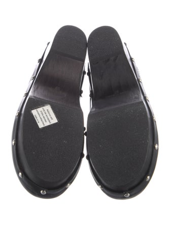 Penelope Chilvers Leather Studded Accents Mules