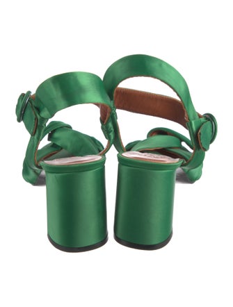 Penelope Chilvers Satin Sandals