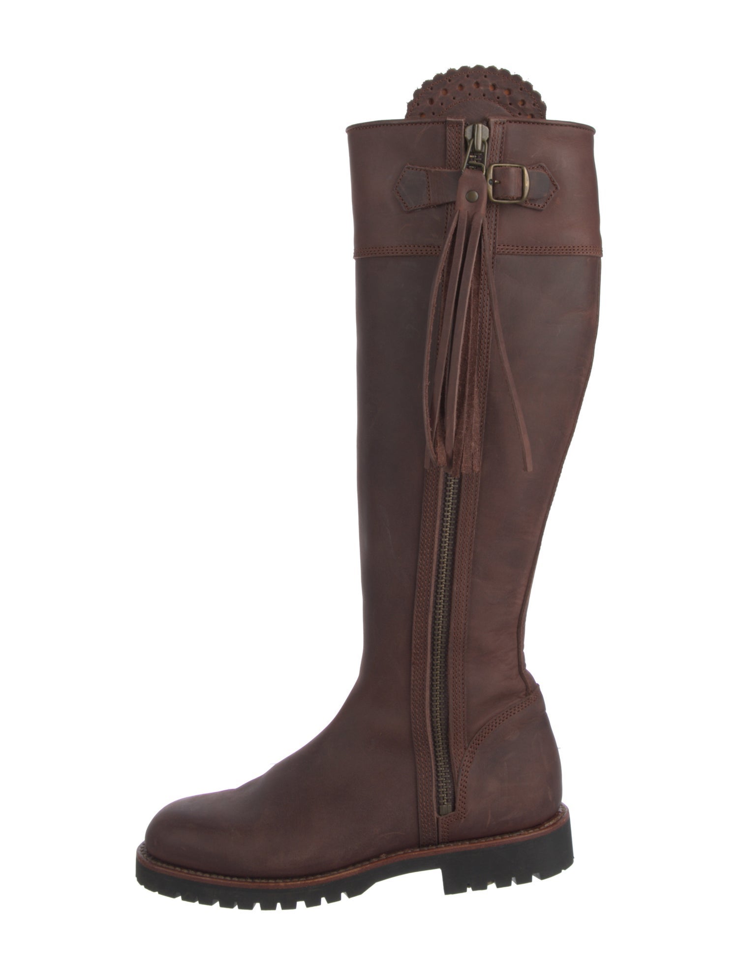 Penelope Chilvers Leather Tassel Accents Boots