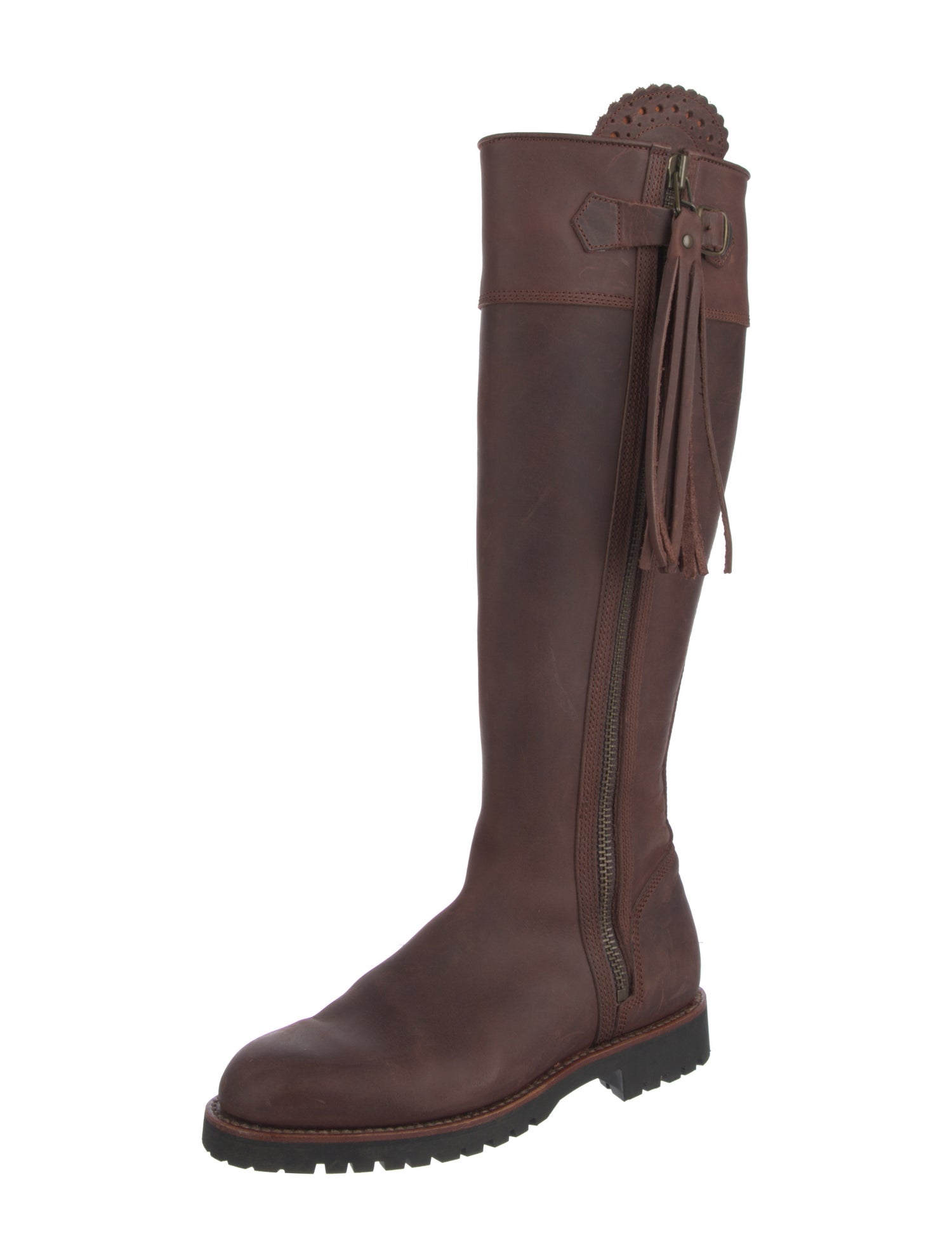 Penelope Chilvers Leather Tassel Accents Boots
