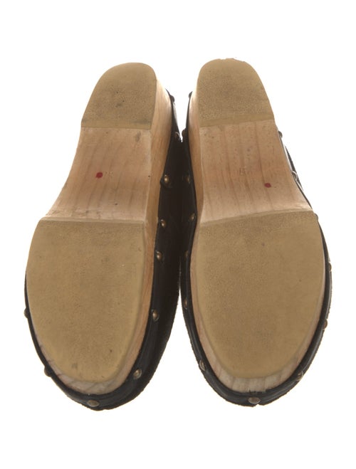 Penelope Chilvers Suede Studded Accents Mules