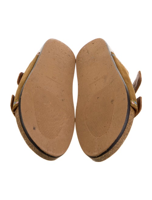 Penelope Chilvers Suede Printed Slides