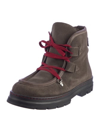 Penelope Chilvers Suede Lace-Up Boots