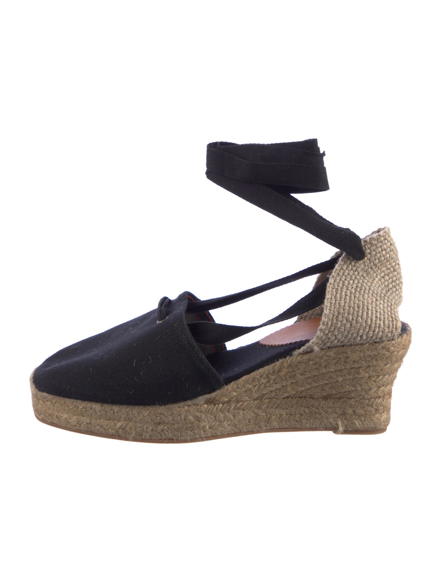 Penelope Chilvers Canvas Colorblock Pattern Pumps