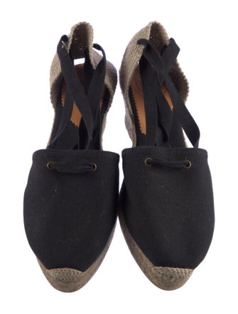 Penelope Chilvers Canvas Colorblock Pattern Pumps