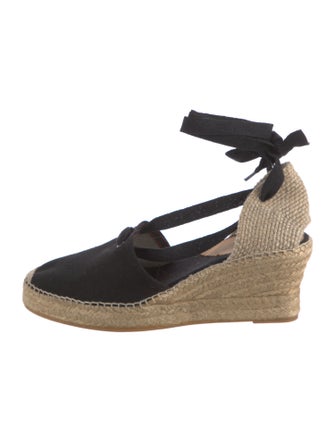 Penelope Chilvers Canvas D'Orsay Pumps