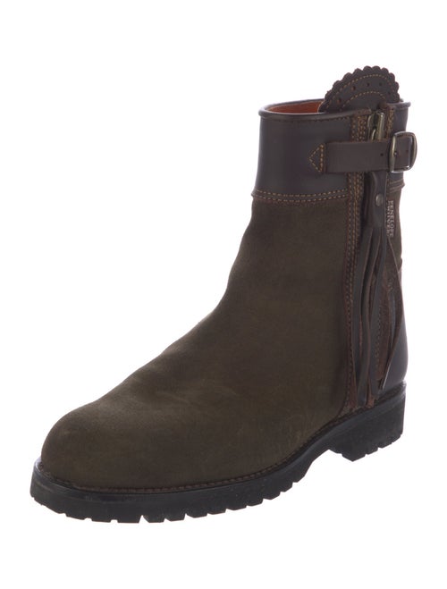 Penelope Chilvers Suede Moto Boots