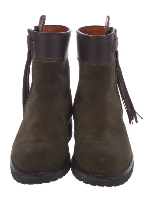 Penelope Chilvers Suede Moto Boots