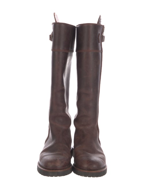 Penelope Chilvers Leather Tassel Accents Riding Boots