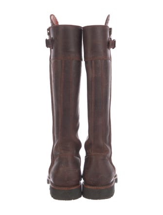 Penelope Chilvers Leather Tassel Accents Riding Boots
