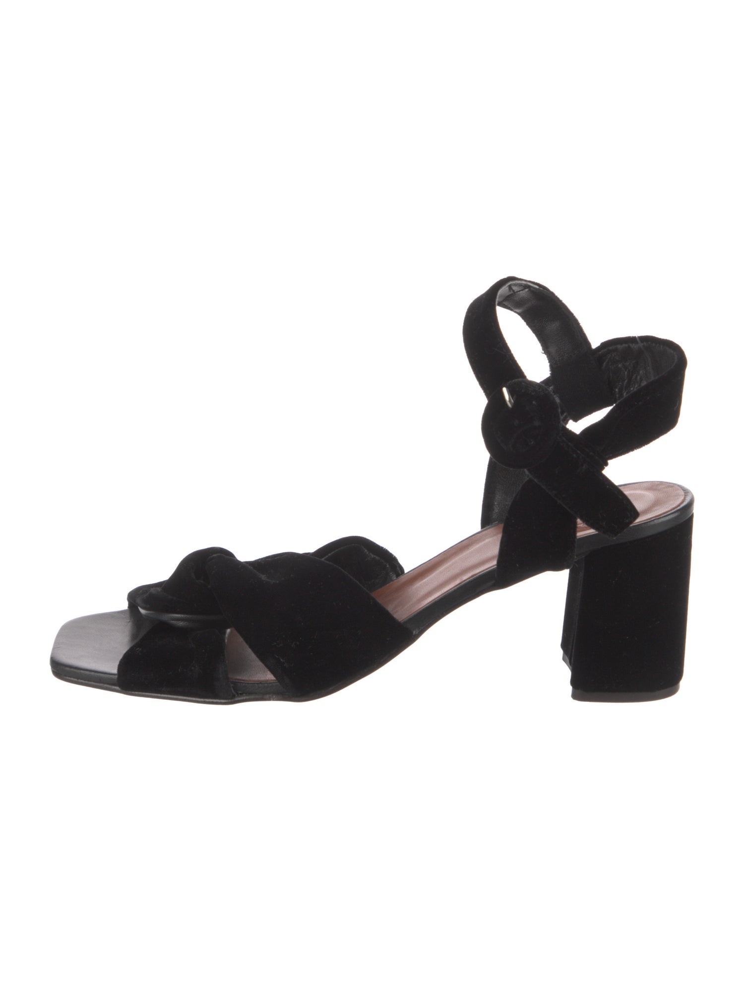 Penelope Chilvers Velvet Sandals