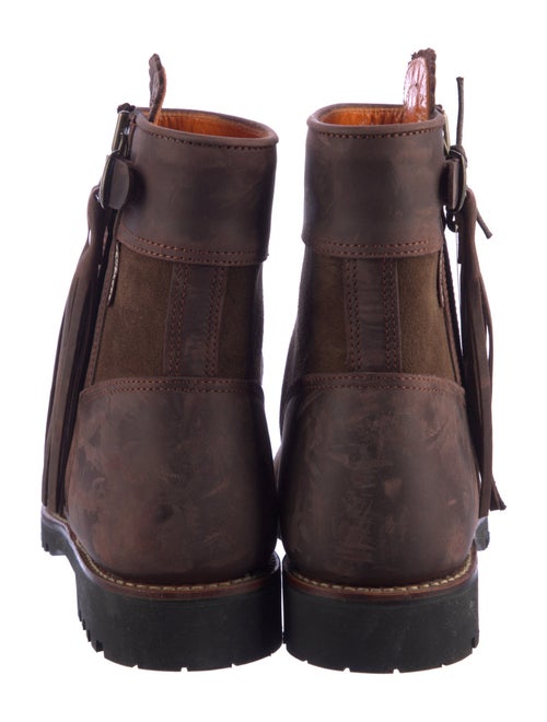Penelope Chilvers Suede Tassel Accents Boots