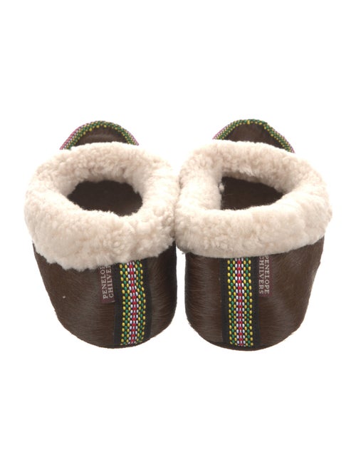 Penelope Chilvers Ponyhair Colorblock Pattern Flats