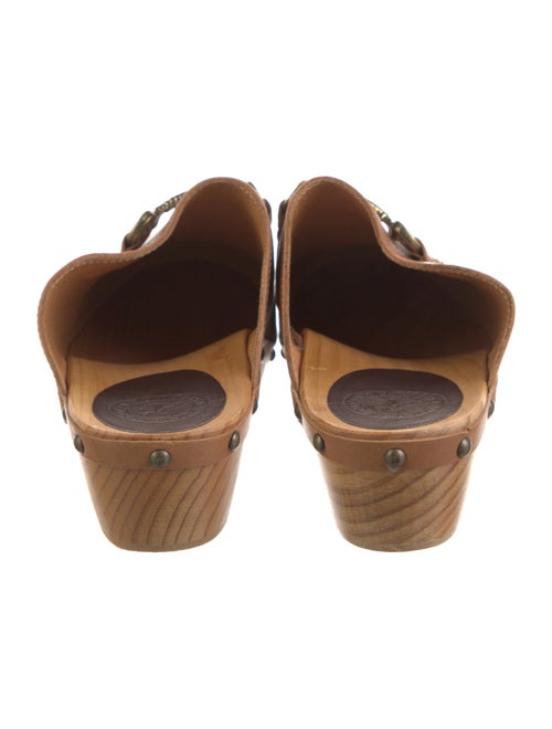 Penelope Chilvers Leather Studded Accents Mules