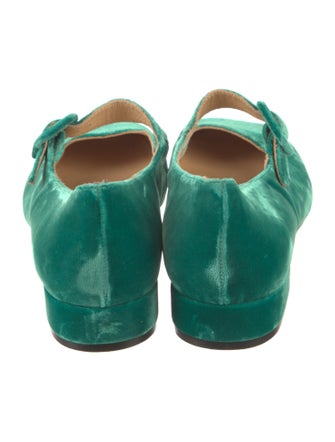 Penelope Chilvers Velvet Mary Jane Flats