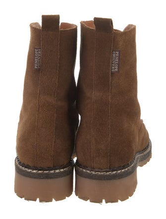 Penelope Chilvers Suede Combat Boots