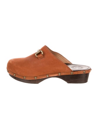 Penelope Chilvers Leather Studded Accents Mules