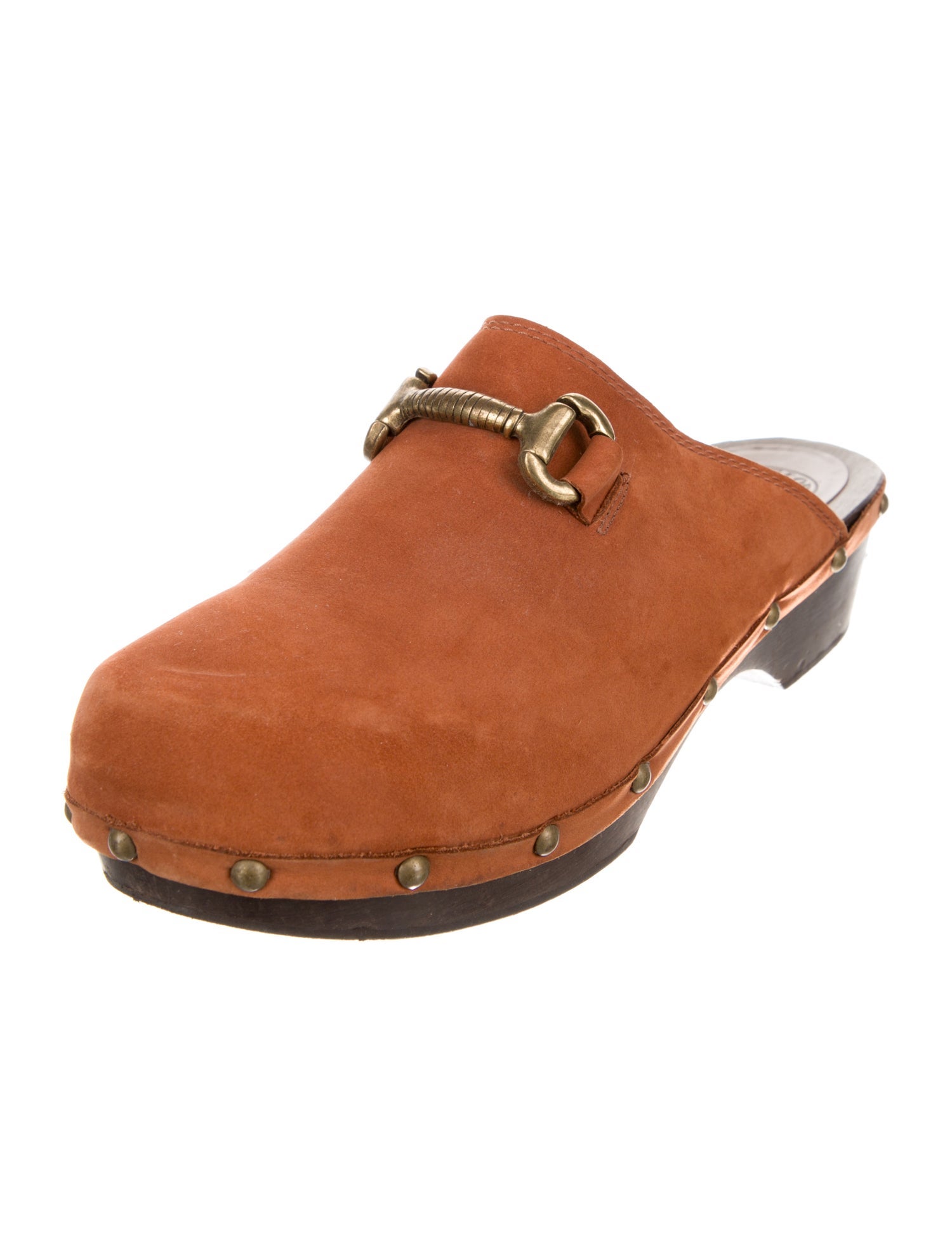 Penelope Chilvers Leather Studded Accents Mules