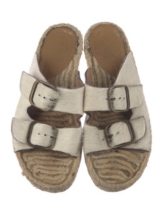 Penelope Chilvers Ponyhair Espadrilles