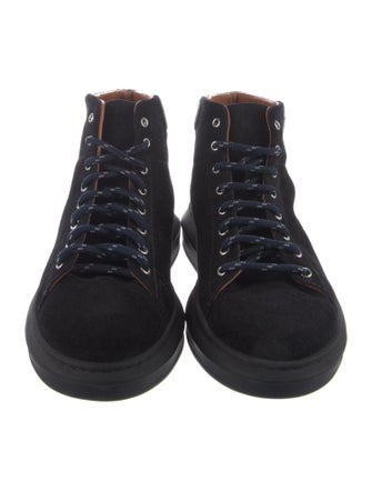 Penelope Chilvers Suede Patterned Combat Boots