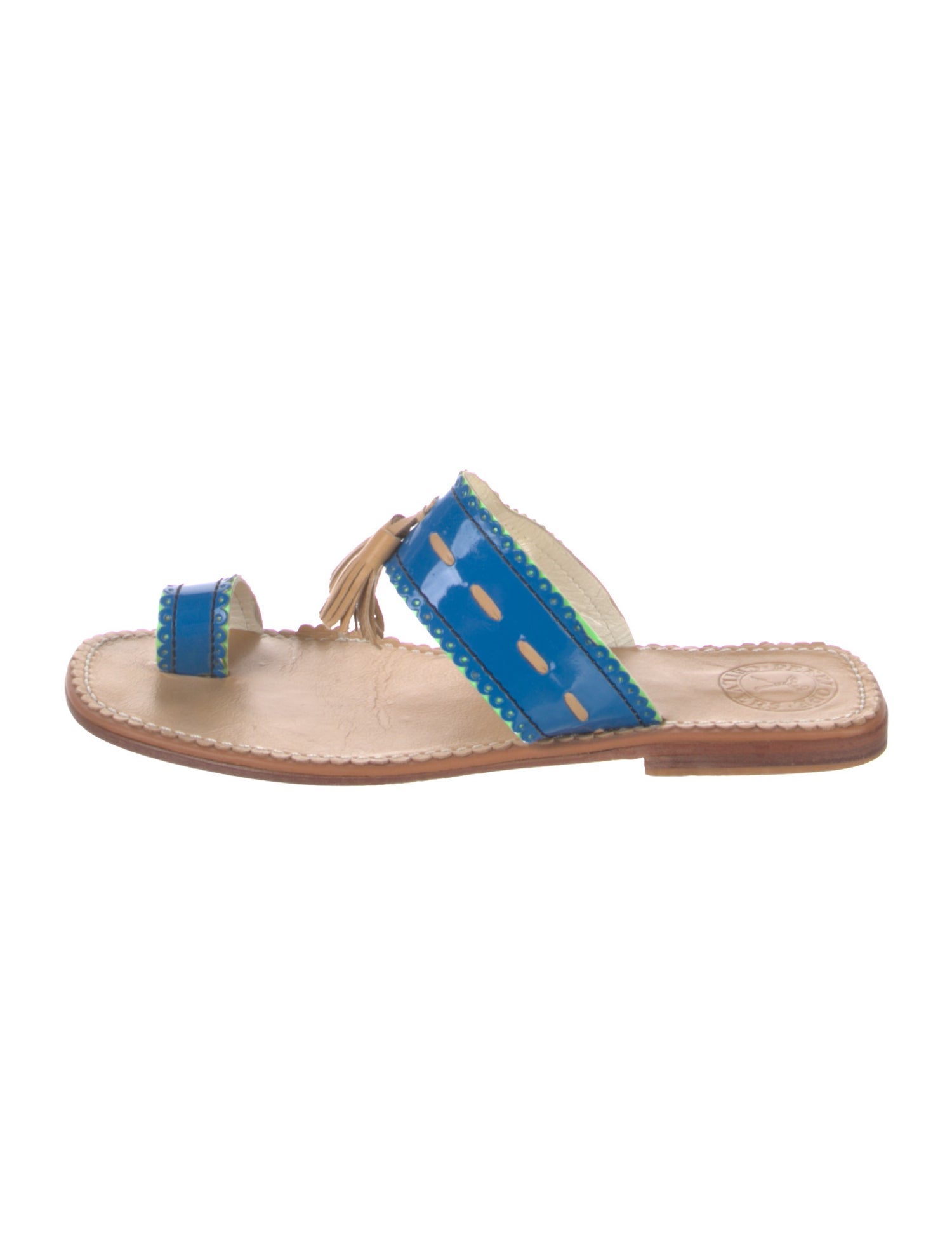 Penelope Chilvers Patent Leather Slides