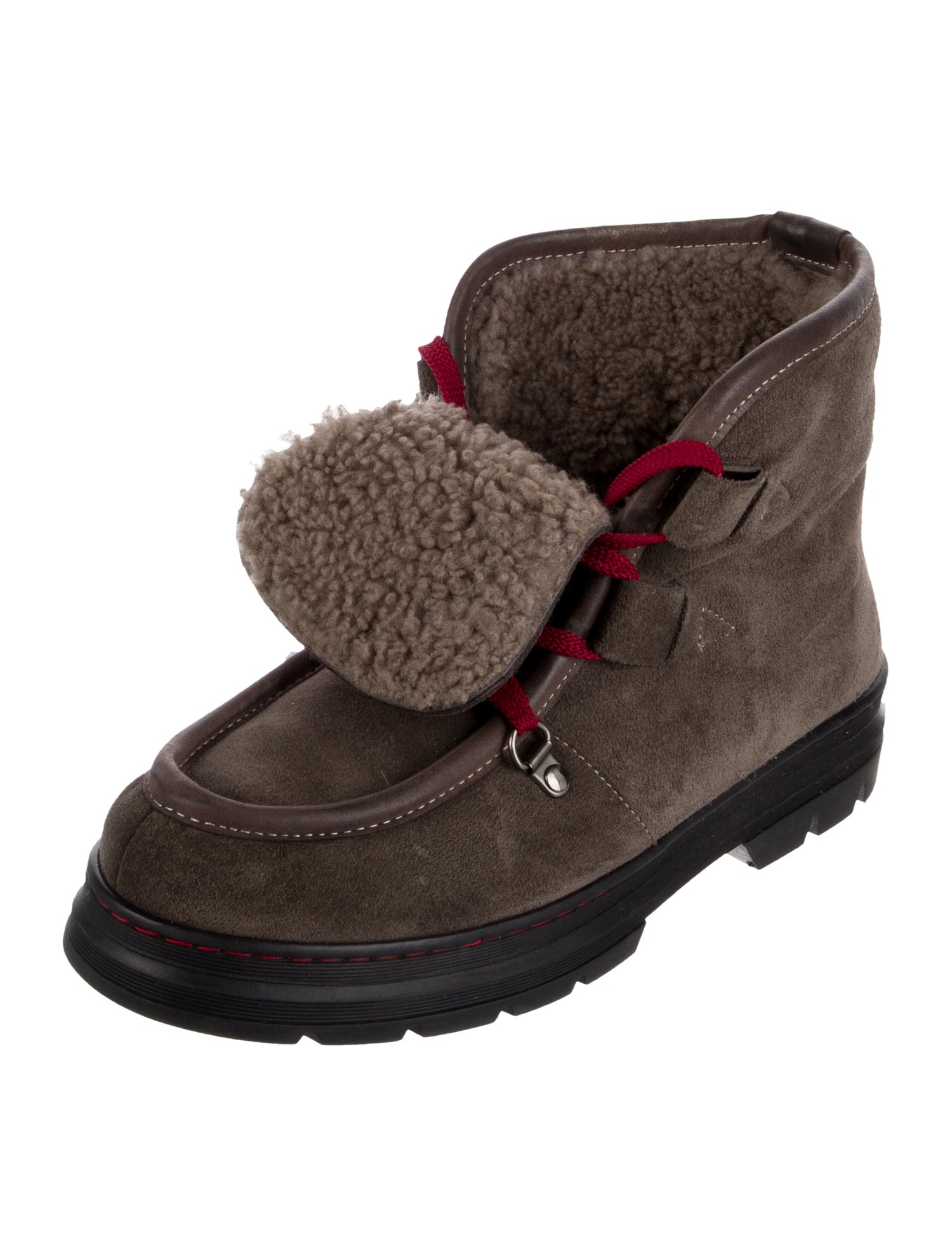 Penelope Chilvers Suede Lace-Up Boots