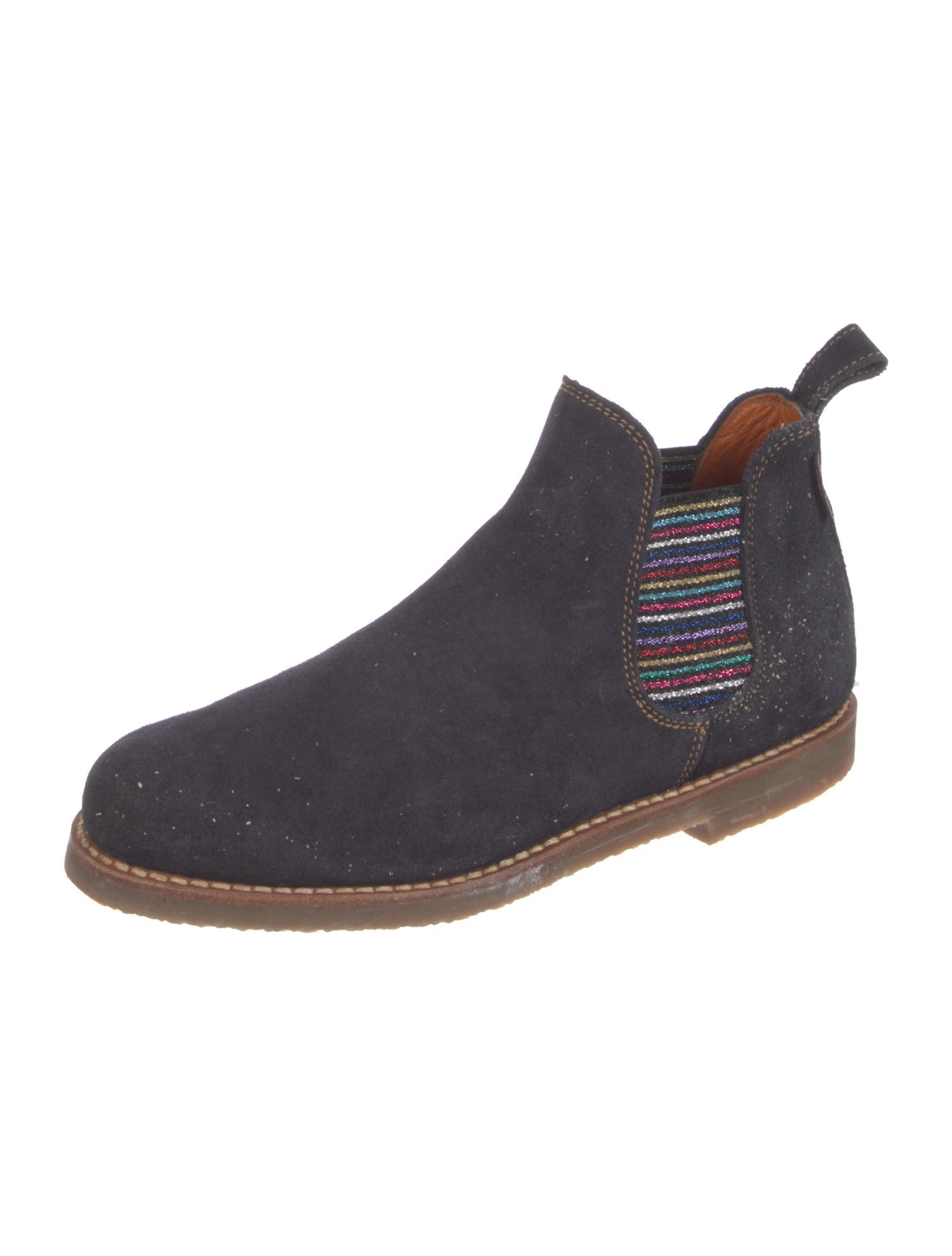 Penelope Chilvers Suede Printed Chelsea Boots