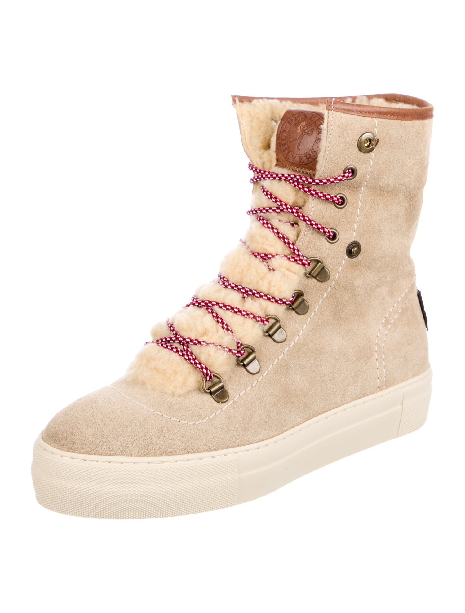 Penelope Chilvers Suede Wedge Sneakers