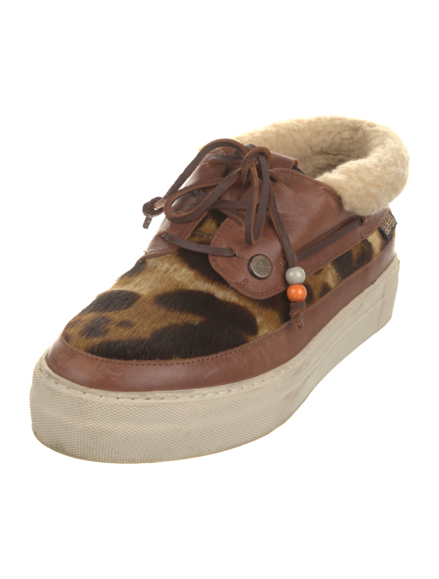 Penelope Chilvers Leather Printed Sneakers