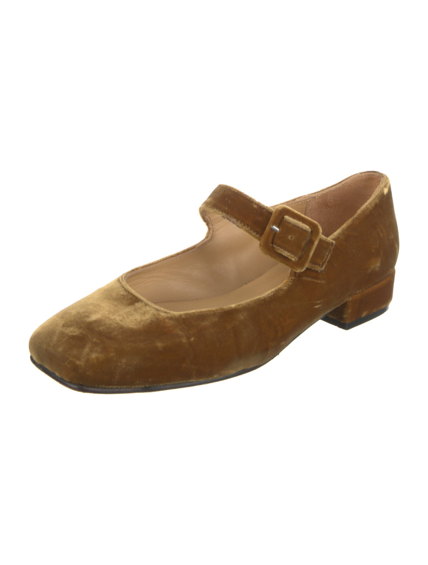 Penelope Chilvers Velvet Mary Jane Flats