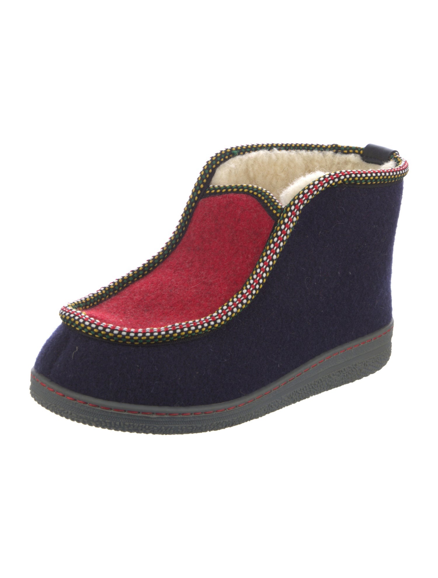 Penelope Chilvers Wool Lace-Up Boots