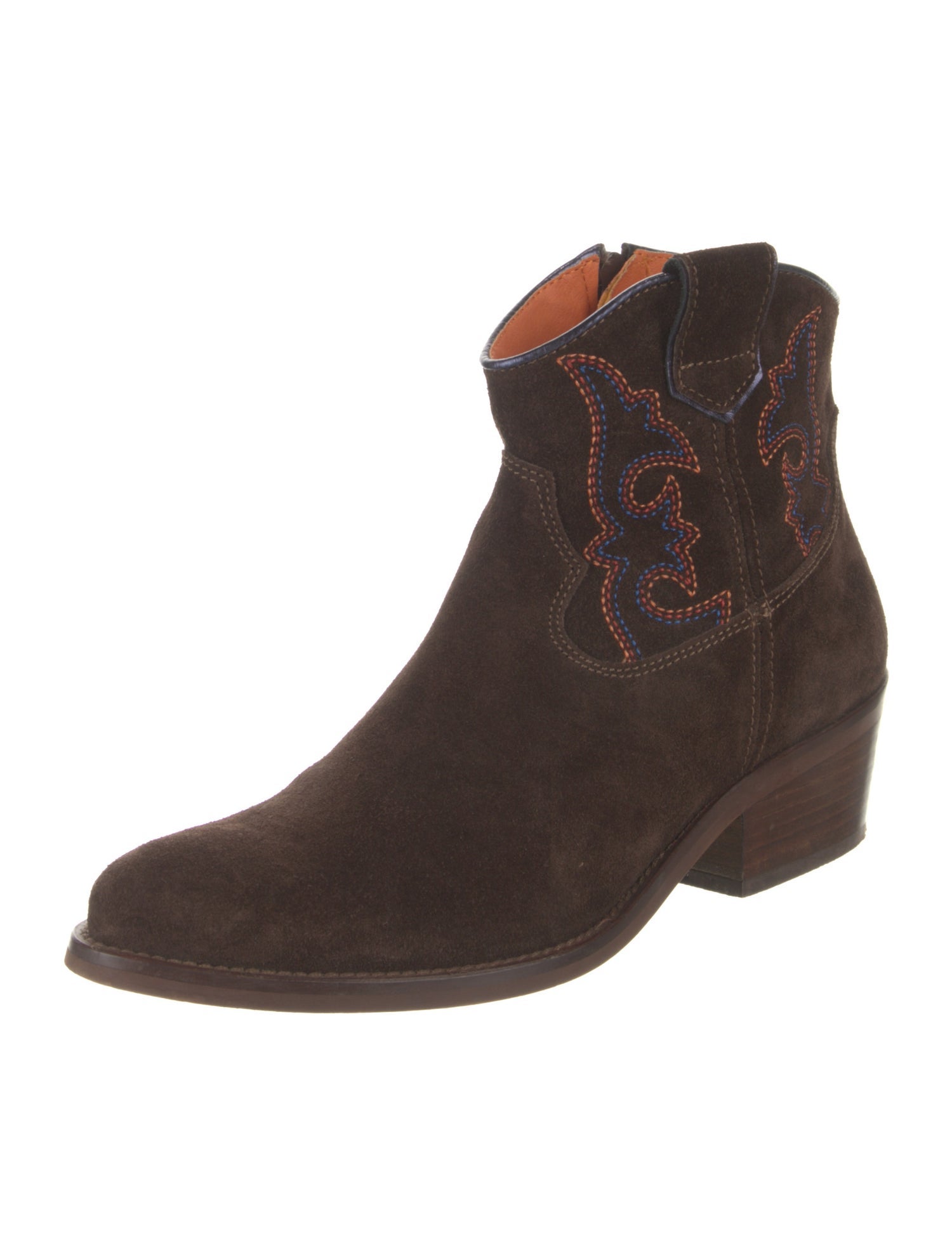 Penelope Chilvers Suede Western Boots