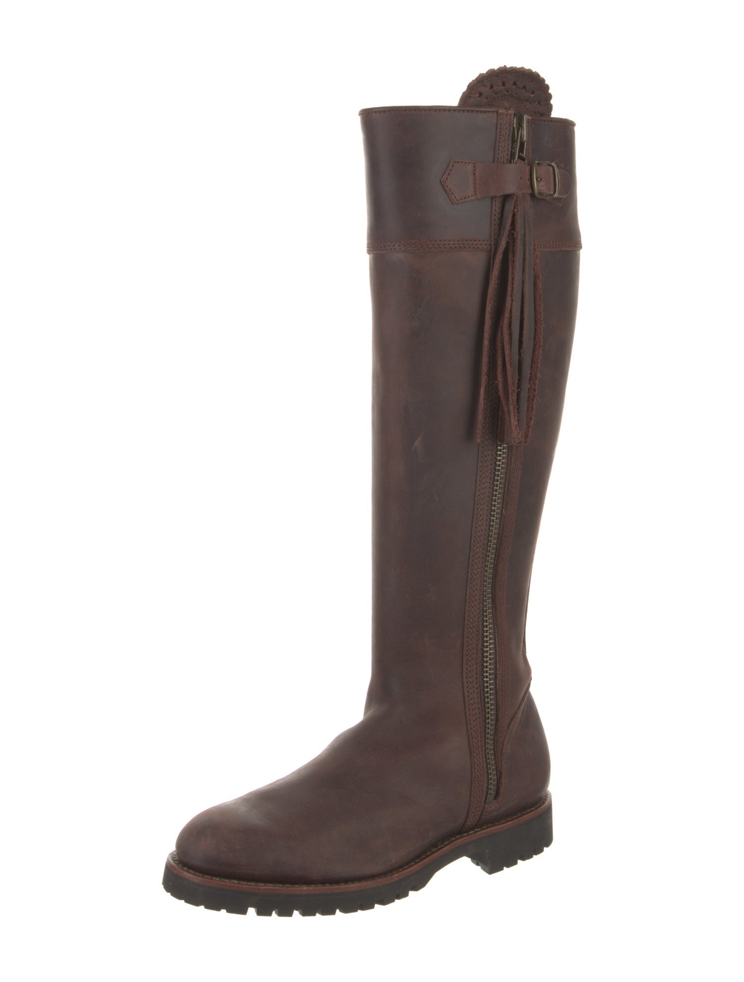 Penelope Chilvers Leather Tassel Accents Boots