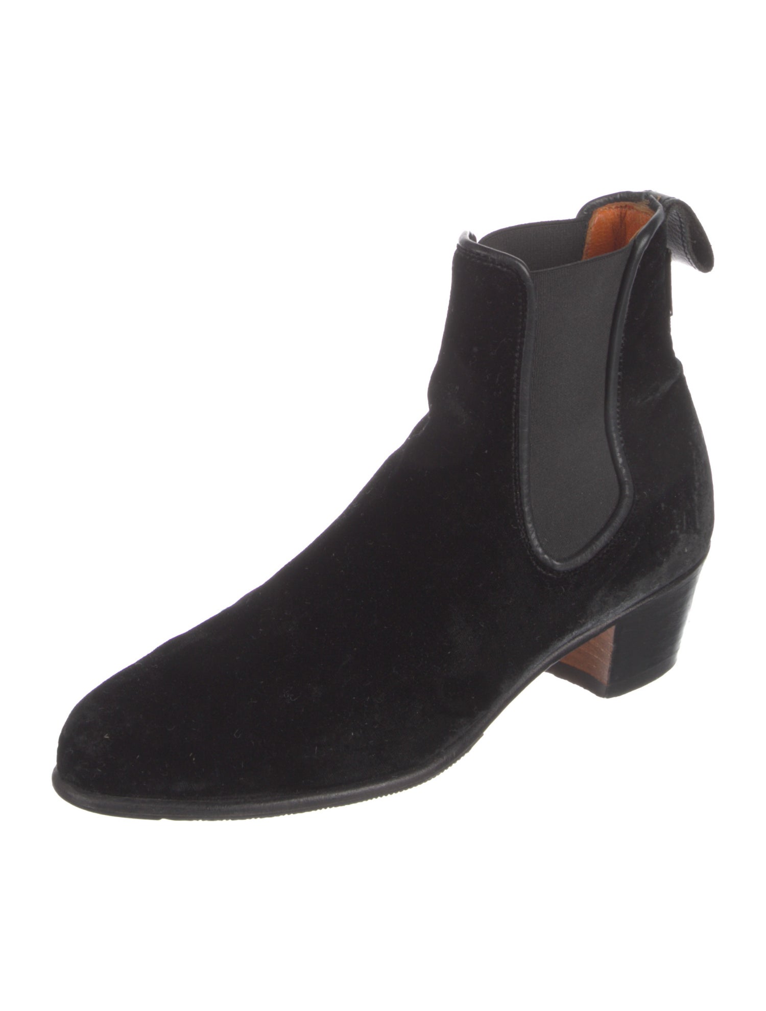 Penelope Chilvers Velvet Chelsea Boots