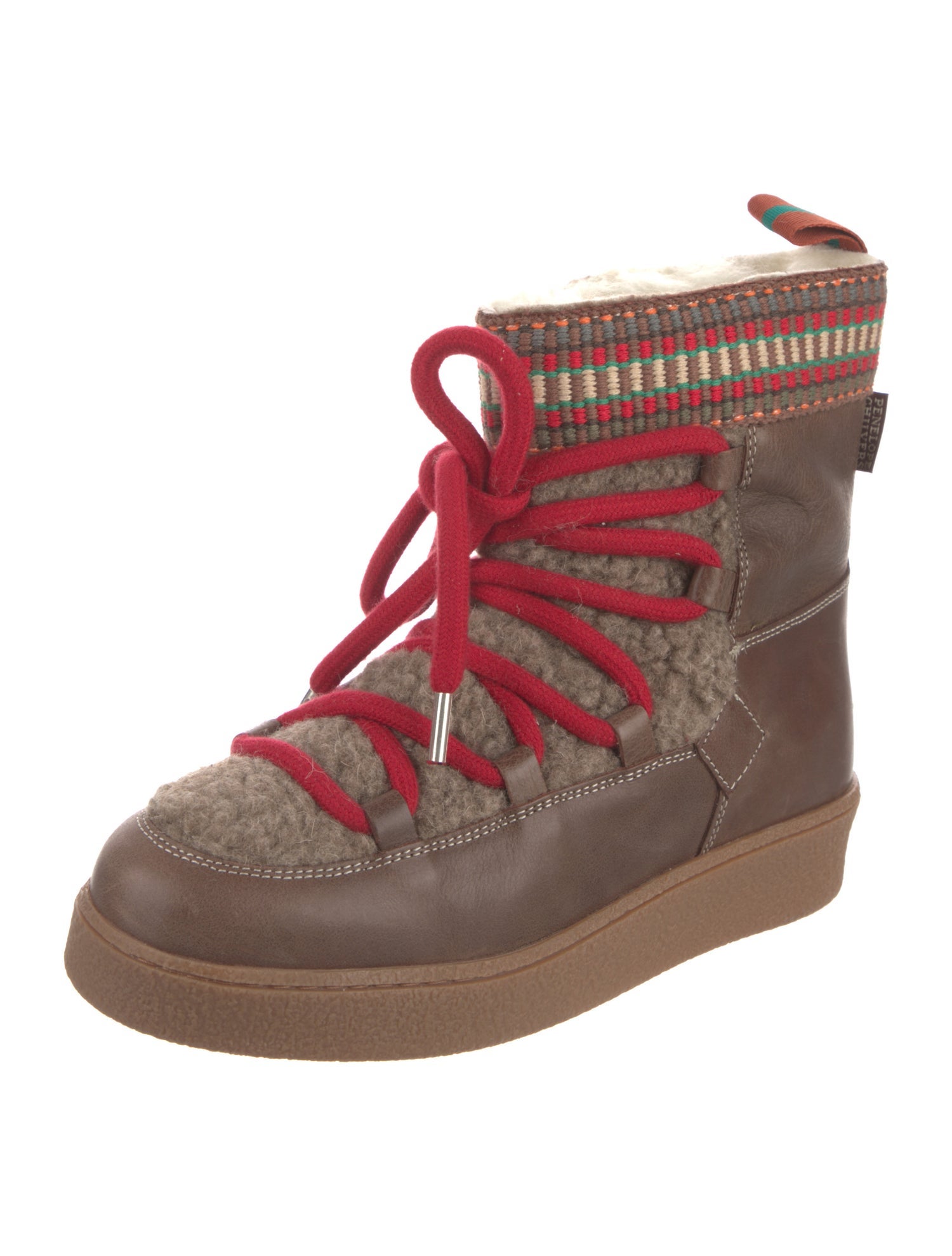 Penelope Chilvers Leather Lace-Up Boots