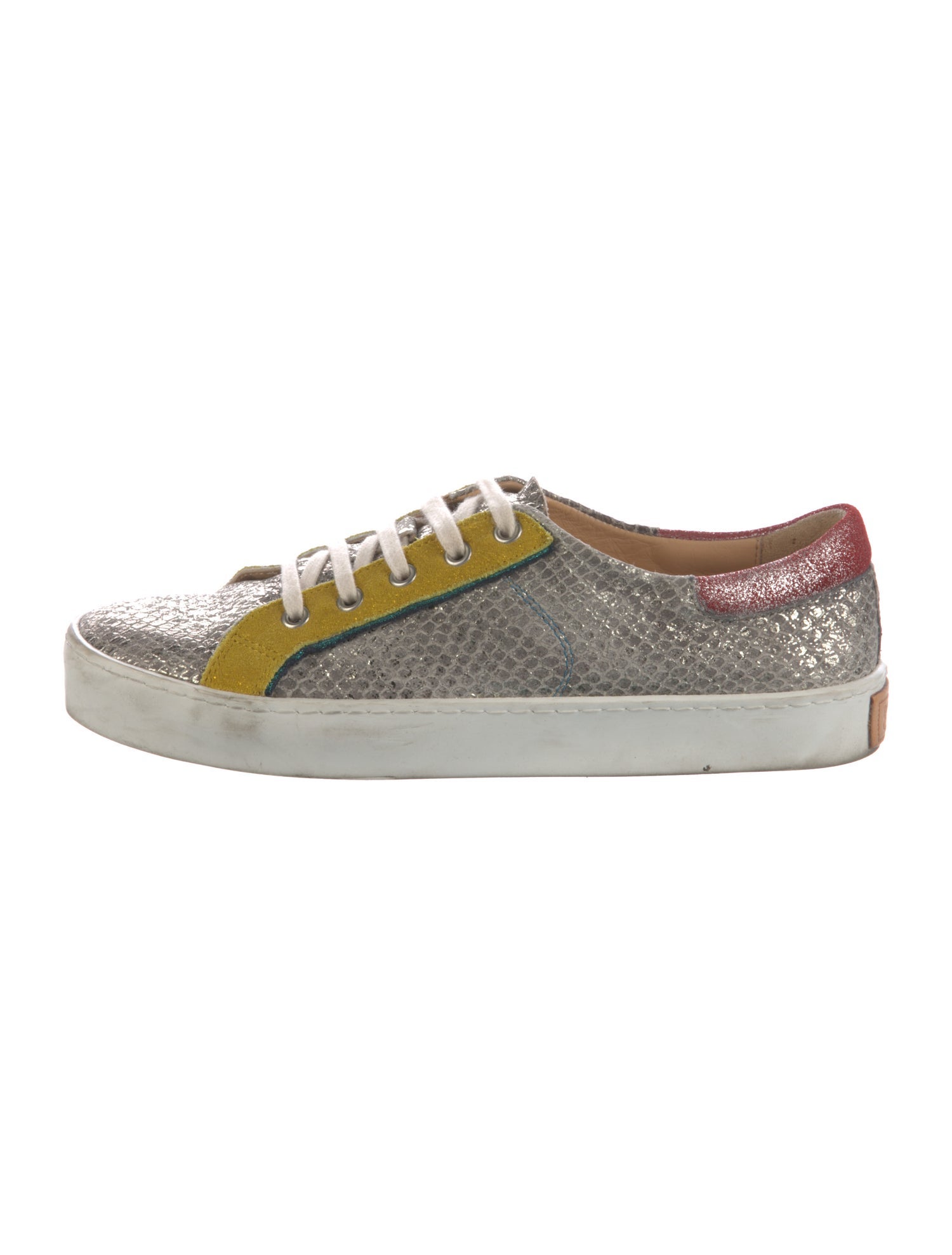 Penelope Chilvers Colorblock Pattern Sneakers