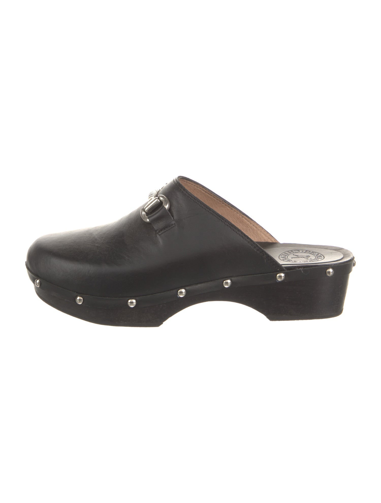 Penelope Chilvers Leather Studded Accents Mules
