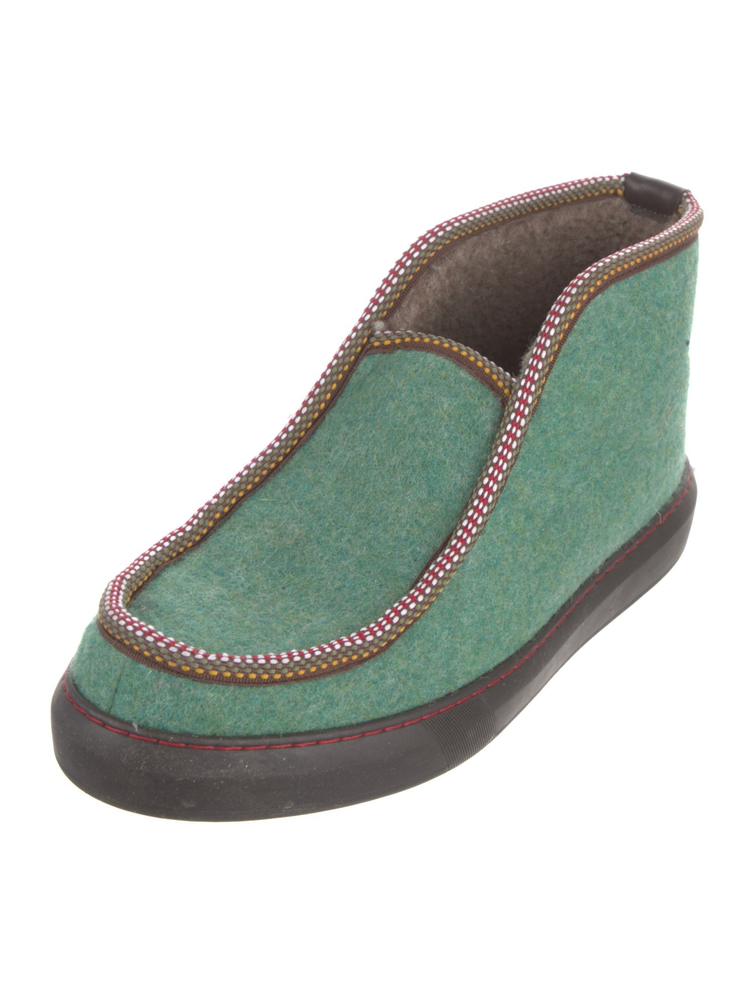 Penelope Chilvers Felt Lace-Up Boots
