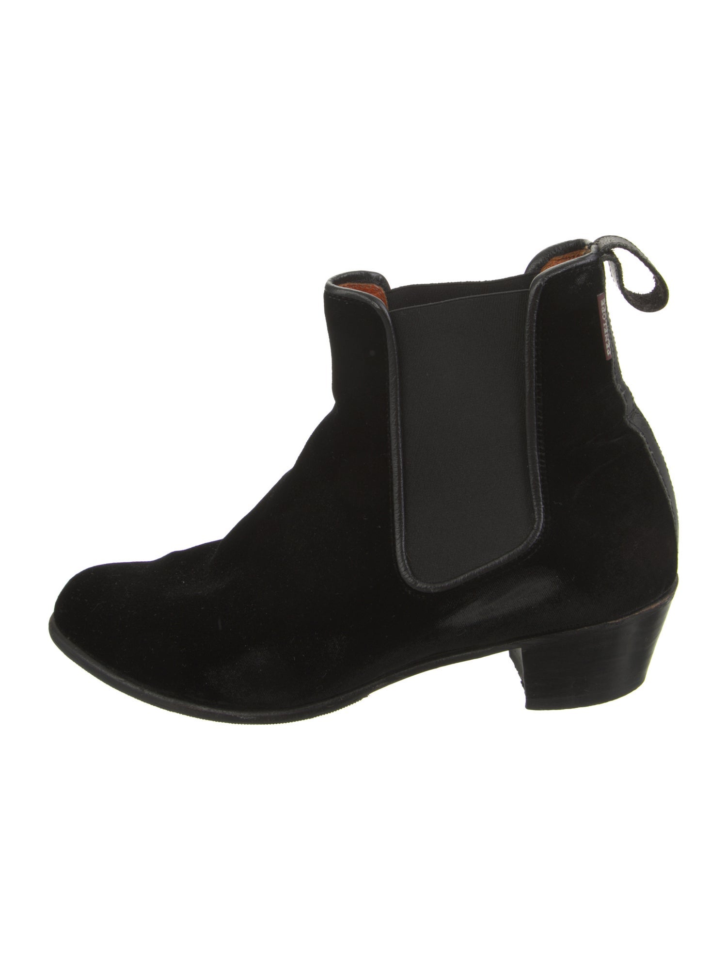 Penelope Chilvers Velvet Chelsea Boots