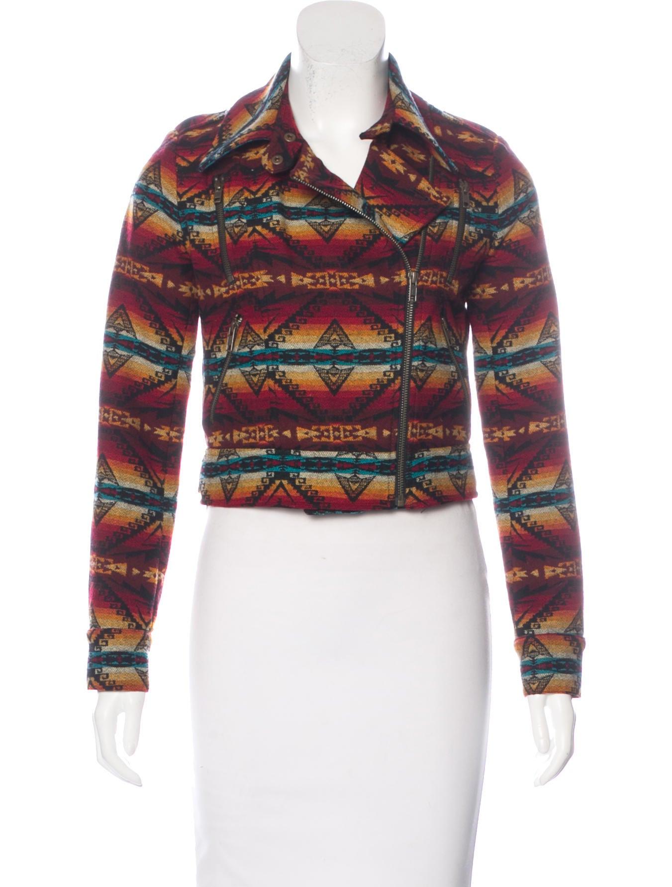 Pendleton x Opening Ceremony Wool Biker Jacket Clothing WPEOC20006