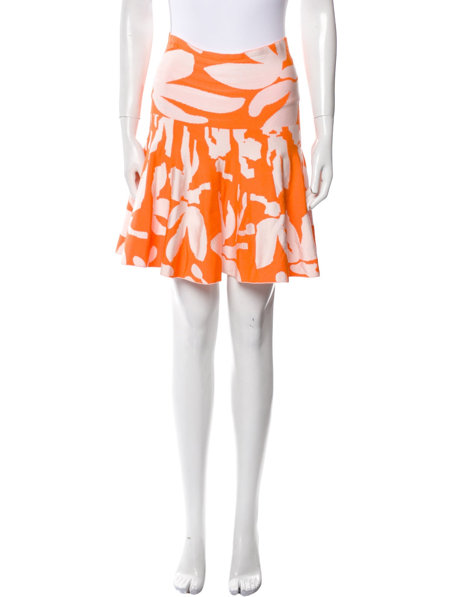 Pepa Pombo Printed Mini Skirt